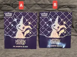 Paldean Fates ETB Player's Guide Book Only Complete Set Checklist Pokemon TCG - Image 1