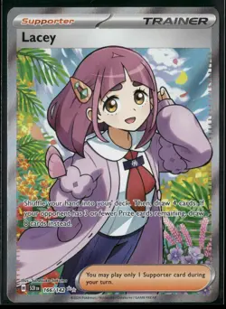 Lacey 166/142 Ultra Rare Stellar Crown Pokemon Near Mint - Image 1
