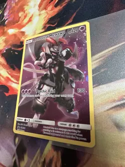 Pokemon 2019 TCG Black Star Promo Armored Mewtwo Holo Card SM228 - Image 2