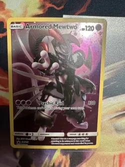 Pokemon 2019 TCG Black Star Promo Armored Mewtwo Holo Card SM228 - Image 4