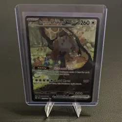 Pokemon TCG Bloodmoon Ursaluna ex 216/167 Twilight Masquerade SIR Holo NM - Image 1