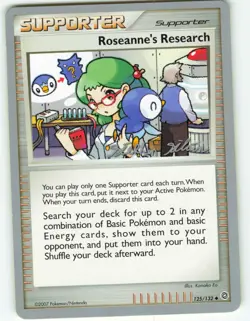 Roseanne's Research World Championships 2009 125/132 Secret Wonders Pokemon TCG - Image 1