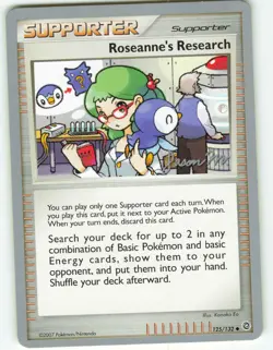 Roseanne's Research World Championships 2009 125/132 Secret Wonders Pokemon TCG - Image 1