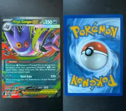 Mega Gengar ex 056/094 Double Rare Phantasmal Flames Pokemon Near Mint - Image 3
