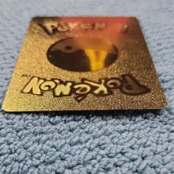 Pokemon Pikachu 70HP Gold Foil Fan Art Card 075/073 - Image 5