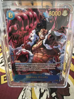 One Piece: A Fist of Divine Speed Monkey D Luffy (AA) OP11-118 CGC Pristine 10 - Image 3