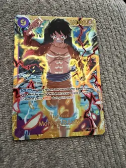 Monkey D Luffy OP09-119 SEC Emperors in the New World One Piece English - Image 1