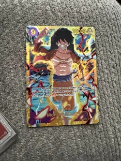 Monkey D Luffy OP09-119 SEC Emperors in the New World One Piece English - Image 2