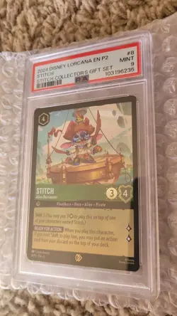 Stitch - Alien Buccaneer (Stitch Collector's Gift Set) Disney Lorcana - PSA 9 - Image 1