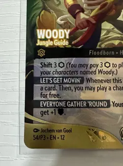 Disney Lorcana Woody - Jungle Guide 54/P3 Promo Foil Set Championships - Image 5