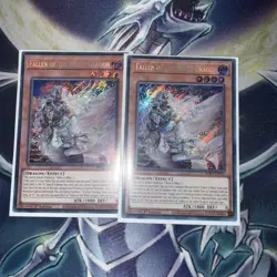 Fallen of The White Dragon Secret Rare BPRO-EN024 1st Edition - Image 1