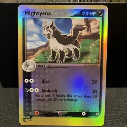 Mightyena 42/109 Reverse Holo Pokemon TCG Card Ruby & Sapphire Lp - Image 1