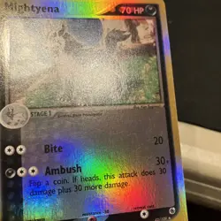 Mightyena 42/109 Reverse Holo Pokemon TCG Card Ruby & Sapphire Lp - Image 2