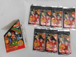Dragon Ball Z Trading Card Series 1 Booster Packs 7 New Sealed w/ Box Artbox '99 - Image 1