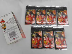 Dragon Ball Z Trading Card Series 1 Booster Packs 7 New Sealed w/ Box Artbox '99 - Image 4
