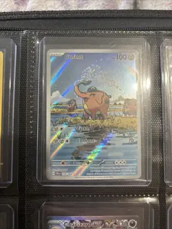 Pokemon TCG Cufant Full Art Holo Card 076/064 Shrouded Fable Illustration Rare - Image 3
