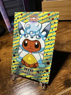 Pokemon Let’s Go Eevee! Card Database Eevee Alolan Vulpix Red Ice Holo - Image 2