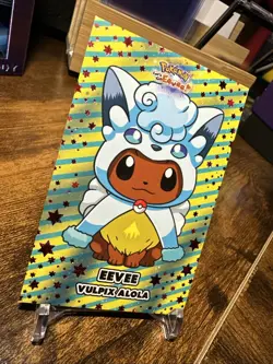 Pokemon Let’s Go Eevee! Card Database Eevee Alolan Vulpix Red Ice Holo - Image 3