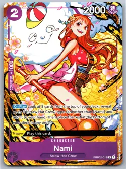Nami (Welcome Pack 2026 Vol.1) PRB02-012 One Piece Promotion Cards Regular NM - Image 1