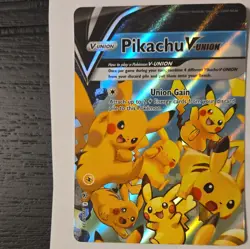 Pokemon Pikachu V-Union Full Set of 4 SWSH: Sword & Shield Promo Cards Holo - Image 5