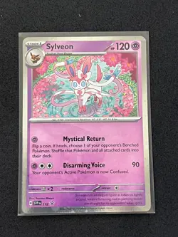 Sylveon - (Cosmos Holo) 172 Pokemon TCG SV: Scarlet & Violet Promo Cards Holo NM - Image 1