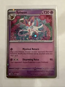 Pokemon TCG Sylveon - 172 (Cosmos Holo) -Scarlet & Violet Promo Cards (SVP) NM - Image 1