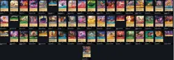 Disney LORCANA Shimmering Skies All Commons And Uncommons 126 Cards Card Lot - Image 1
