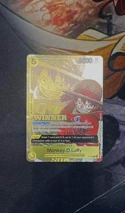 Monkey.D.Luffy (Winner Pack 2026 Vol. 2) P-106 One Piece Promotion Cards Foil - Image 1