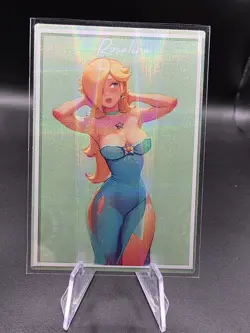 P. Rosalina Holographic Anime Collectible Trading Card - Image 1