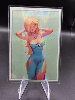 P. Rosalina Holographic Anime Collectible Trading Card - Image 2