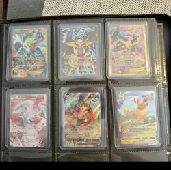 Pokemon TCG 12-Card Holo Full Art Lot Binder - Shaymin EX, Giratina, Alakazam! - Image 1