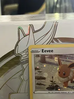 Eevee SWSH190 SWSH: Sword & Shield Promo Cards Holo NM HUGE SWIRL - Image 3