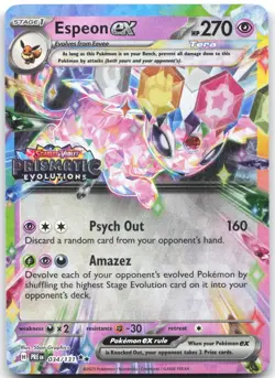 Espeon ex 034/131 Holo Promo Miscellaneous Cards & Products Pokemon Holo NM - Image 1
