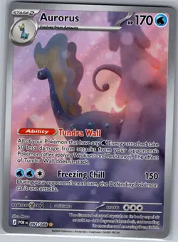Aurorus 092/088 ME03: Perfect Order - Pokemon Card - NM - Image 1