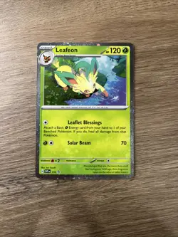Leafeon Cosmos Holo 170 SV: Scarlet & Violet Promo Cards Pokemon TCG NM - Image 1