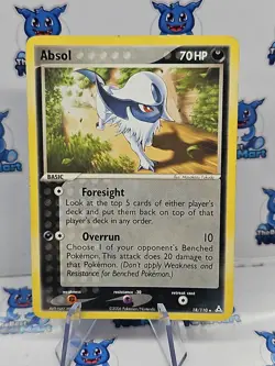 Pokemon - Absol - Ex Holon Phantoms 18/110 - MP - Image 1