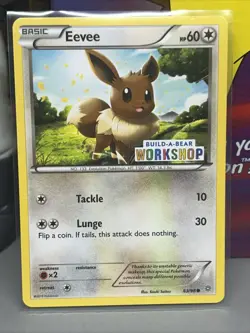 LP - Eevee 63/98 Build a Bear Workshop Stamped Exclusive Pokemon TCG 2015 Promo - Image 2