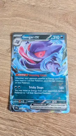 Pokemon TCG Gengar EX 193/162 Temporal Forces - Image 1