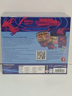 Pokemon TCG: Sword & Shield Darkness Ablaze Elite Trainer Box (NEW/SEALED) - Image 2