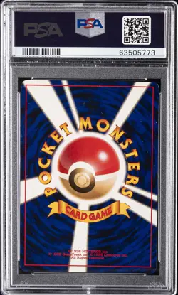 1996 POKEMON BASE SET JAPANESE #9 BLASTOISE-HOLO PSA 9 - Image 2