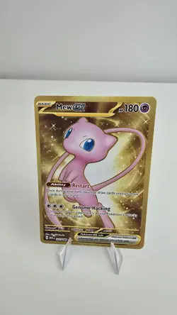 Mew ex 205/165 Gold Hyper Rare Pokemon 151 Scarlet & Violet Holo NM - Image 1