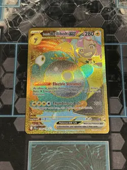 Pokemon TCG Iono’s Bellibolt EX 188/159 Hyper Rare Near Mint - Image 1