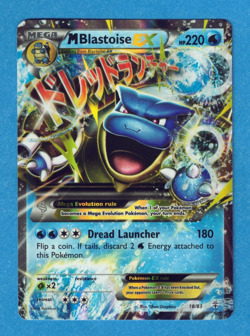 Pokemon XY Generations Mega Blastoise Ex 18/83, NM - Image 1