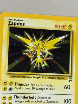 Pokemon TCG Zapdos 20/130 Base Set 2 Holo - Lightly Played LP + - Image 3