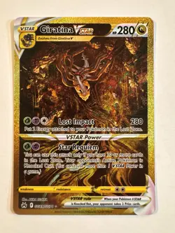 Pokemon Giratina VSTAR GG69/GG70 Crown Zenith Galarian Gallery NM English - Image 1