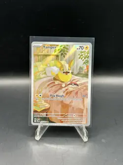 Yamper 099/094 Illustration Rare Pokemon ME Phantasmal Flames Tcg holo English - Image 1