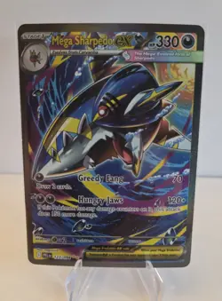Pokemon Phantasmal Flames Mega Sharpedo Ex 122 Full Art - Image 1