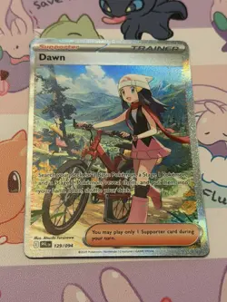 Pokemon TCG Dawn Trainer 129/094 Phantasmal Flames SIR - Near Mint Condition - Image 1