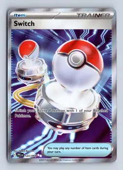 Switch 123/094 Ultra Rare Phantasmal Flames Pokemon NM/M - Image 1