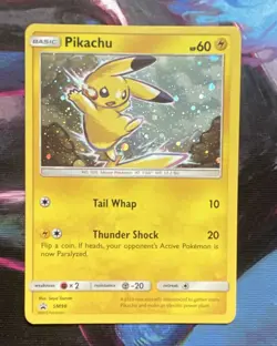 Pokemon Company Pikachu SM98 SM Holo Promo Pokemon TCG English Basic 60HP - Image 1